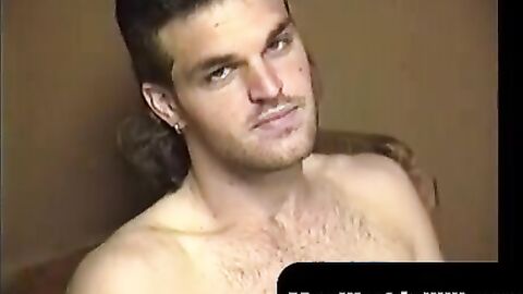 MenWorkinXXX.com - Hot amateur Dallas with long hair enjoys intense solo action