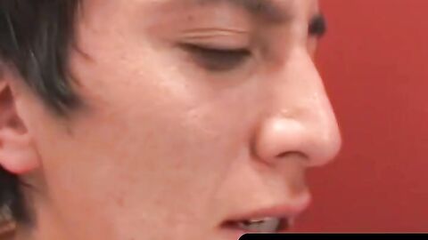 OTBXXX.com - Young gay Latino enjoys rimming before rough and hard bareback fucking