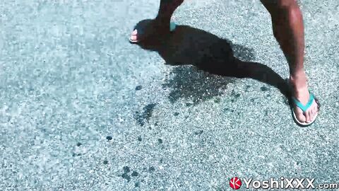 Yoshi Kawasaki and Axel Abysse satisfy their mutual urges for fisting outdoor