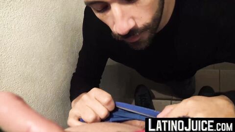 Penetrating hairy Milos virgin asshole after devouring my enormous dick