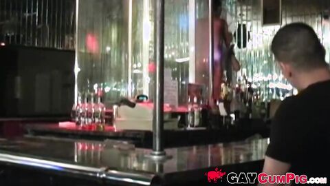 Horny Elliot Tyler and Chase are on the hunt for big cocks to swallow