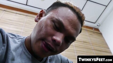 TwinkysFeet.com - Toe sucking Asian twinks sucking and hard anal plowing and shoot th
