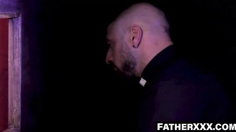 FatherXXX.com - Naughty priest's arousing sinful confession sexcapade