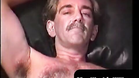 MenWorkinXXX.com - Mature Rick moans in pleasure while stroking his hard dick