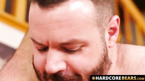 HardcoreBears.com - Amazingly intense barebacking for adorable hairy bear cutie vigor