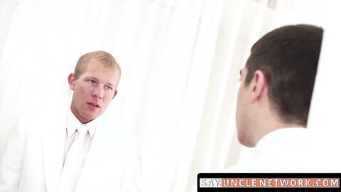 SayUncleNetwork.com - Forbidden video of horny twink sensually sucking pastors raw co