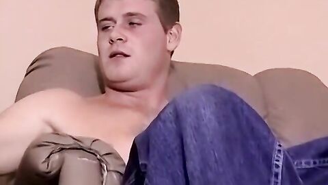 JoeSchmoeXXX.com - Horny cute twink Keith jerks his fat meat for some cash