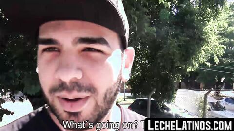 LecheLatinos.com - Colombian straight stud unleashes a facial blast on a spitroasted