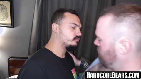 HardcoreBears.com - Riley August makes Chipper cum with a hard bareback