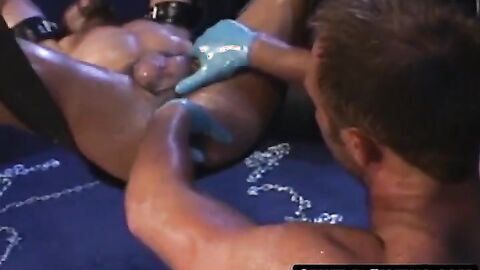 CentralFisting.com - Marco Montana's wild fisting and blowjob