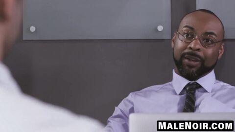 MaleNoir.com - Ray Diesel's big black cock dominates my mouth before anal