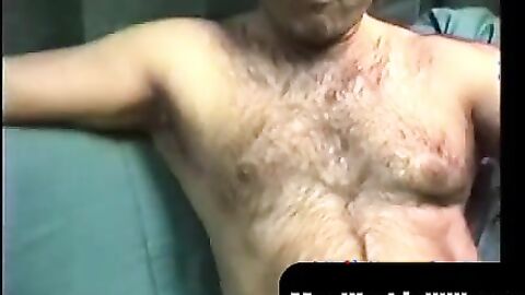 MenWorkinXXX.com - Hairy amateur Shawn indulges in solo play with his cock