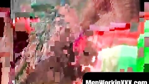 MenWorkinXXX.com - Mature hairy Sam enjoys solo play before intense sucking