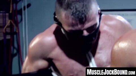 MuscleJockBound.com - Wild wrestler's domination and submission during a rough and in