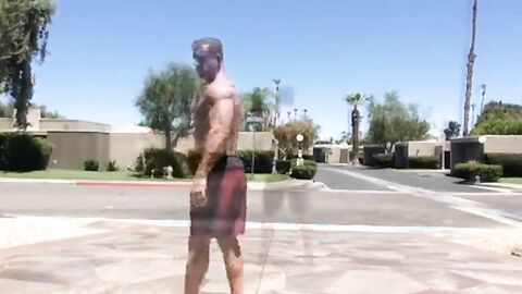 Naked Outdoor Daddy