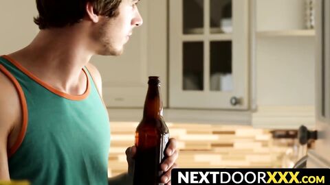 NextDoorXXX.com - Handsome butt buddies have a hardcore bareback fuck fest in a hot s