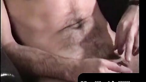 MenWorkinXXX.com - Skinny twink enjoys stroking his hairy long sword solo