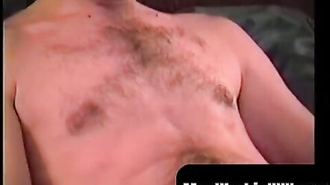 MenWorkinXXX.com - Skinny twink enjoys stroking his hairy long sword solo