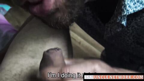 SayUncleNetwork.com - Cute Latin dude's gay anal introduction and cum swallowing