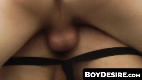 BoyDesire.com - Kinky twink's outdoor bondage adventure turns into a hardcore fuck fe
