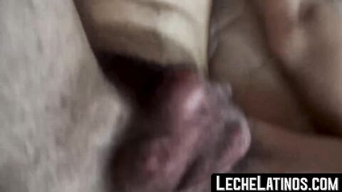 LecheLatinos.com - Latino amateur's raw fuck filmed in a intimate POV session