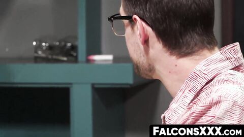 FalconsXXX.com - Inked stud pounding a guy's hole after rimming and cock sucking exci