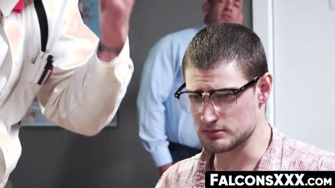 FalconsXXX.com - Inked stud pounding a guy's hole after rimming and cock sucking exci