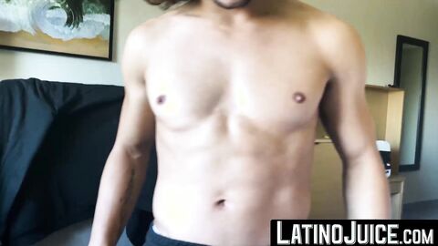 This long haired guy Armond Rizzo rides my cock until I release a fountain of cum