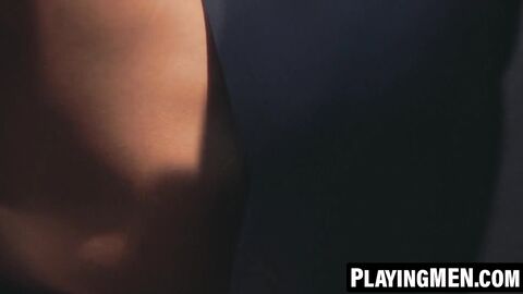 PlayingMen.com - Boss Paul Wagner hammered gay Ethan Chase