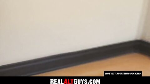 RealAltGuys.com - Kinky amateur forms a cock-sucking 69 with a tattooed deviant