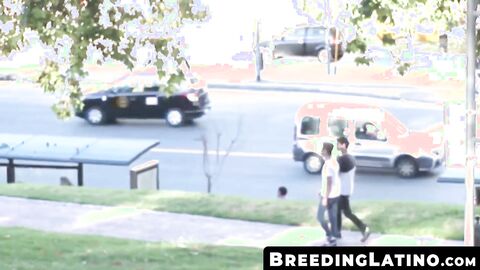 BreedingLatino.com - Hot raw bedroom fucking with two cute Latino twinks