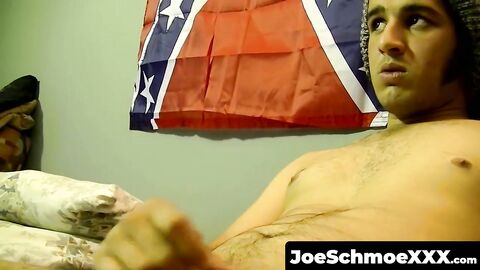 JoeSchmoeXXX.com - The dude is about to earn some money by jacking it off
