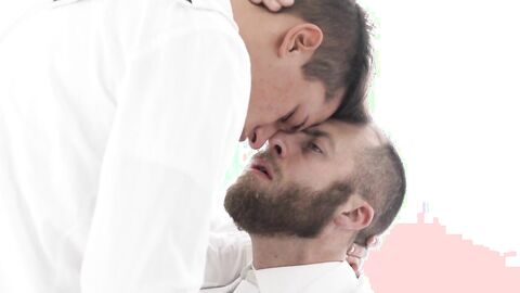 BoyMissionary.com - Cum-eating Mormon daddy deepthroats his sweet young cock as an ac