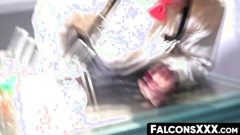 FalconsXXX.com - Horny muscular hunks sucking another man's huge hard dick in a group