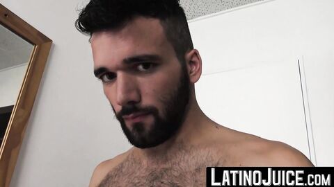 Straight dude Gonzo pleasures my horny boner and delicious balls