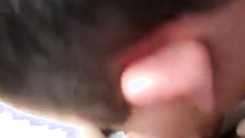 Car Blowjob for Str8 Amateur Stud