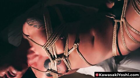 KawasakiYoshi.com - Shibari master Encho surprises Ricky with ropes and intense bonda