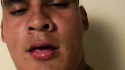 MachoIO.com - Hung Latino homo strokes his hairy dick and unloads