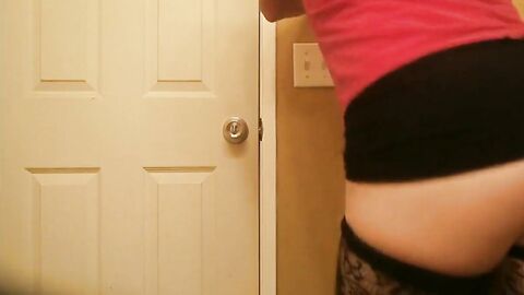Femboy Twink Strips and Shows Off