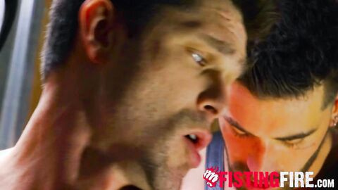 Devin Franco loves being chained inside the dungeon while being ass fucked