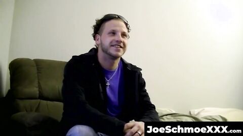 JoeSchmoeXXX.com - Hot Jerzee gets naughty with Joe's fat dick in his mouth