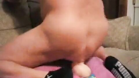 Grandpa's Big Dildo Ride