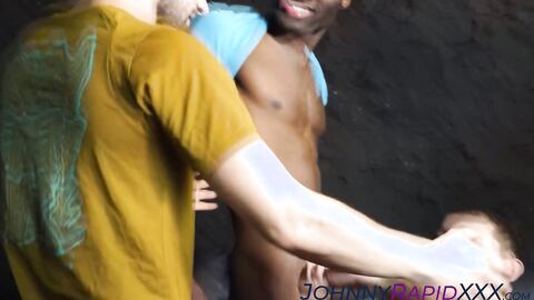 Handsome Blaine Porter lets Trevor suck on his massive BBC