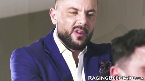 Businessman Beau Butler has his asshole demolished raw by Sir Peter