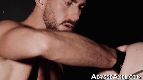 Dominant Axel Abysse buried his fist and his long dildo into the hungry butthole of J