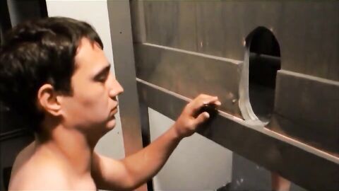 Glory Hole Suck and Fuck