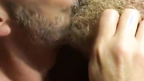 Resisting Kiss, But Not For Long