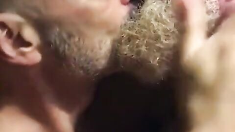 Resisting Kiss, But Not For Long