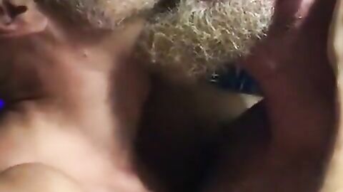 Resisting Kiss, But Not For Long