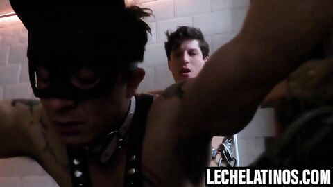 LecheLatinos.com - Kinkyteen Ragel bondage bound for his master